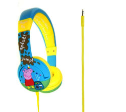 PEPPA PIG  Muddy Puddles Kids Headphones - Blue